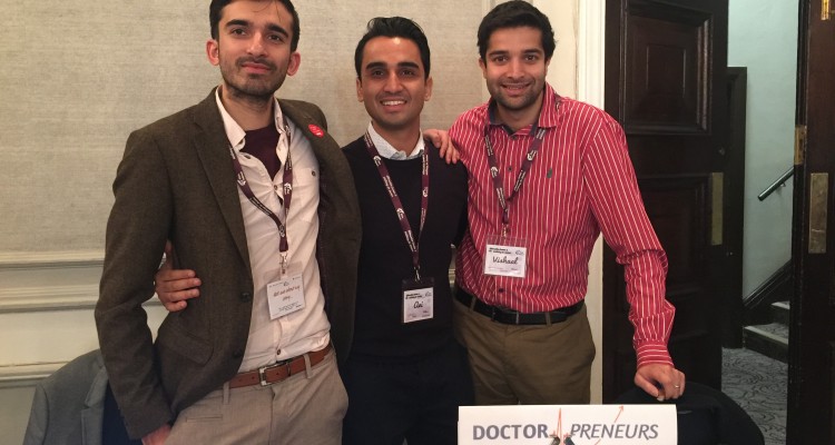 Doctorpreneurs team at the Alternative Medical Careers conference